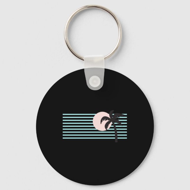 Porte-clés Plage Parfaite (Recto)