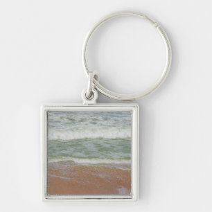 Porte-clés Plage Vagues Sable d'eau Océan Nature Photo Pittor
