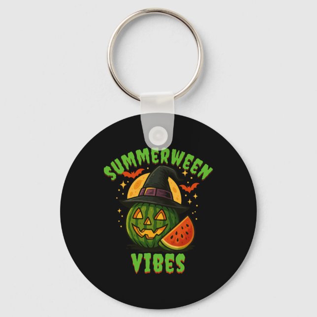 Porte-clés Plage Watermelon Summerween Vibes Witween (Recto)