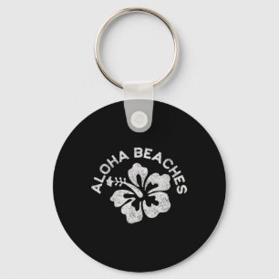 Porte-clés Plages Aloha Retro Style Vintage Hawaii Vacances