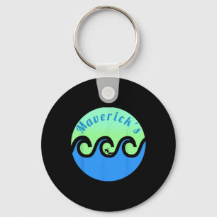 Porte-clés Plages de Maverick's Surfing Surf California