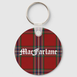 Porte-clés Plaid de tartan élégant de MacFarlane