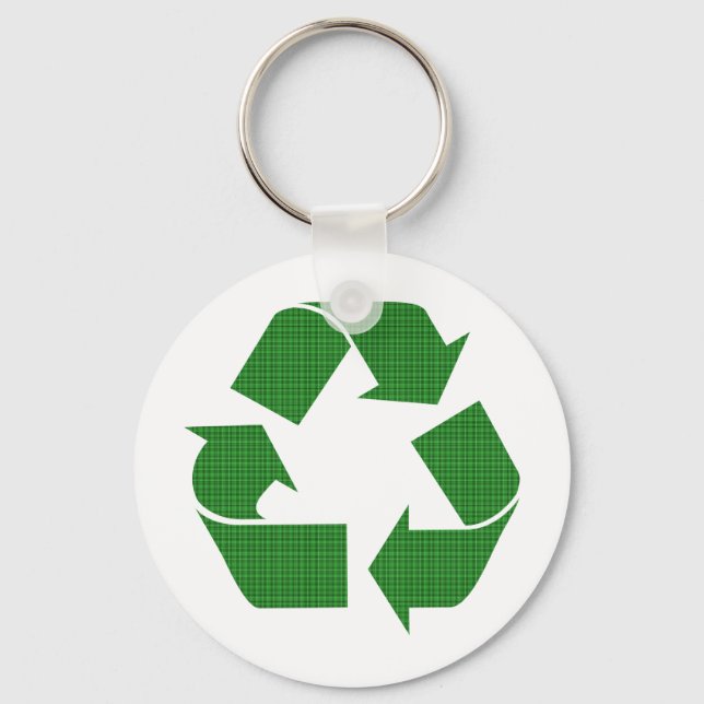 Porte-clés plaid recycle (Recto)