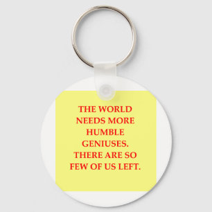 Porte-clés plaisanterie de génie