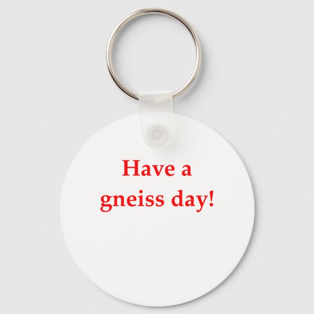 Porte-clés plaisanterie géologique (Recto)