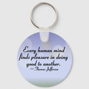 Porte-clés Plaisir de faire bon pour des autres