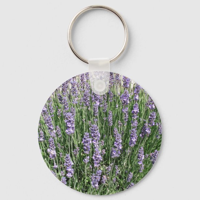Porte-clés Plaisir de lavande violette (Recto)