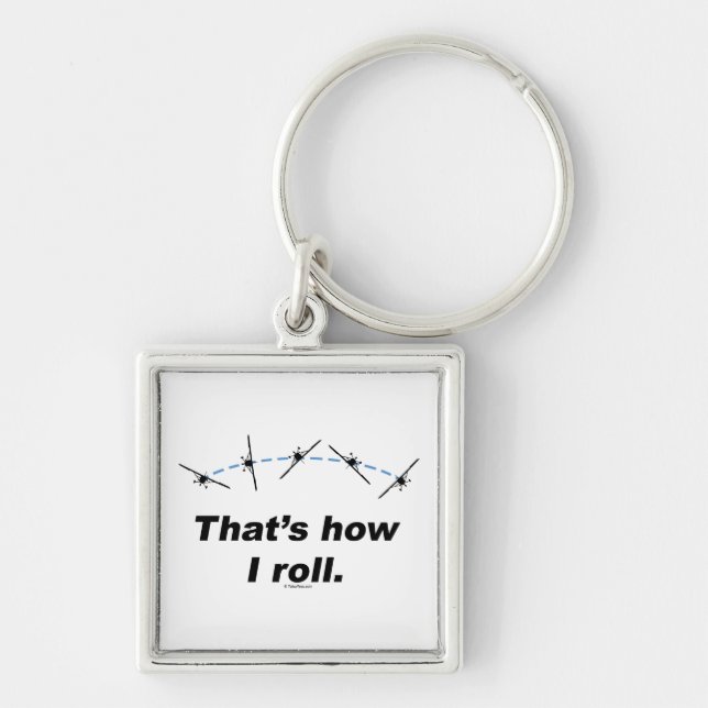 Porte-clés Plan : comment rouler (Devant)