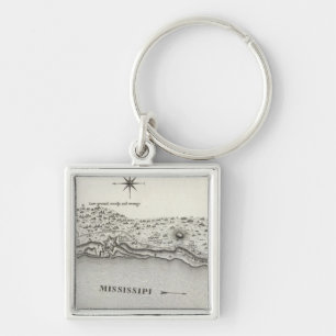 Porte-clés Plan Du Fort Baton Rouge