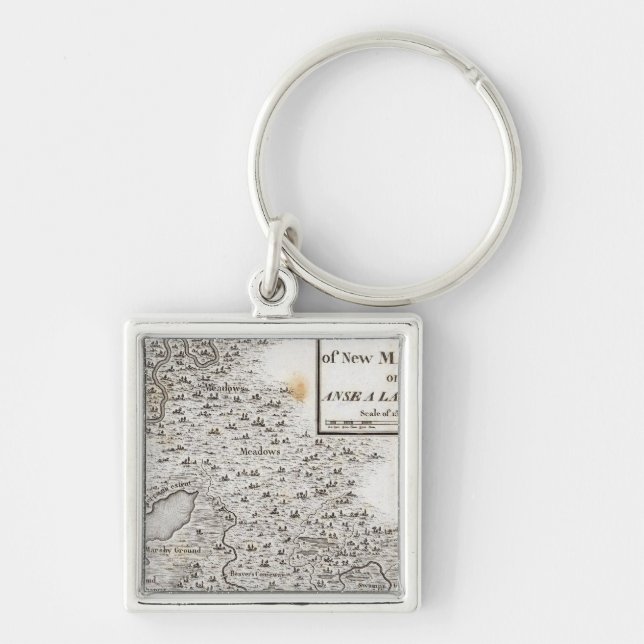 Porte-clés Plan du Fort du New Madrid (Devant)