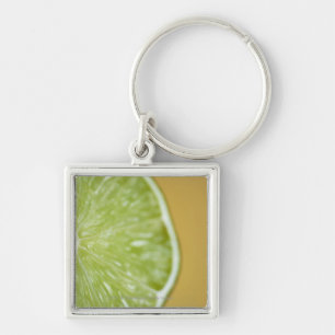 Porte-clés Plan rapproché d'une tranche de citron