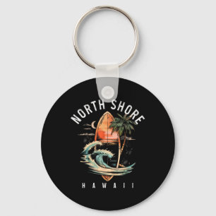 Porte-clés Planche de surf North Shore Hawaii Oahu Haleiwa Su