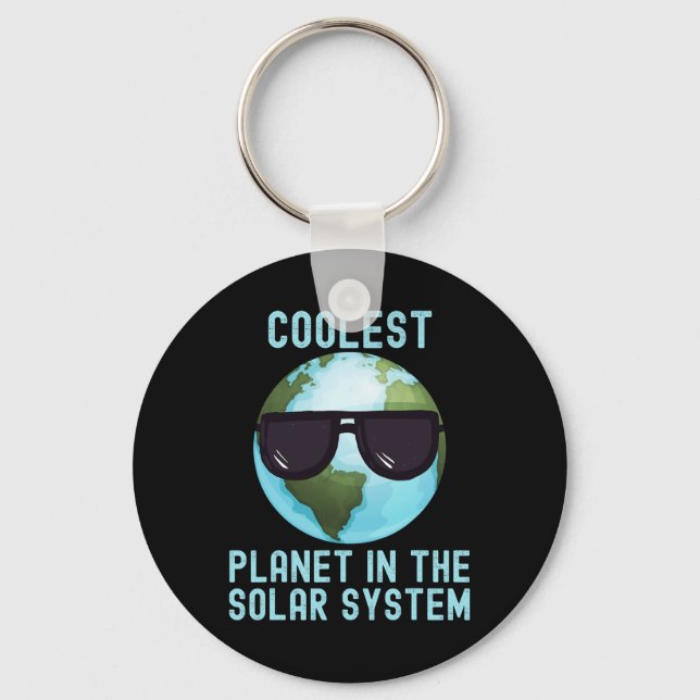 Porte-clés Planète la plus froide dans le système solaire Jou (Recto)