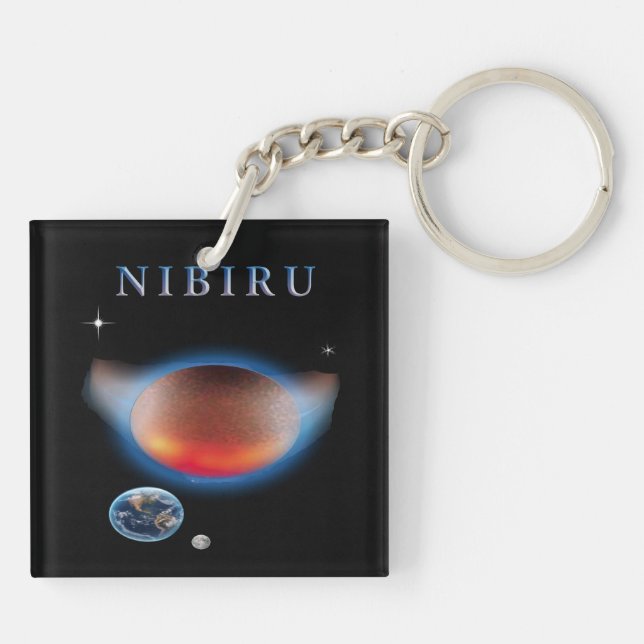 Porte-clés Planète X Nibiru (Dos)