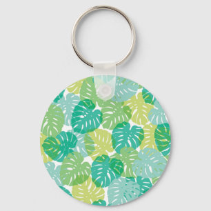 Porte-clés Plante de fromage exotique : Monstère tropicale