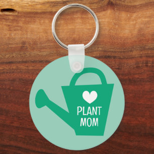 Porte-clés Plante maman porte - clé avec monogramme personnal