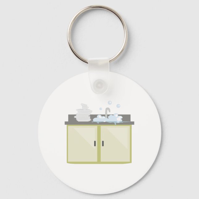 Porte-clés Plats propres (Recto)