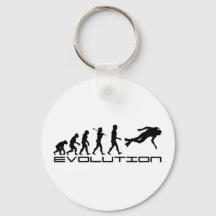 Porte-clés Plongée Plongée Eau Sport Evolution Art