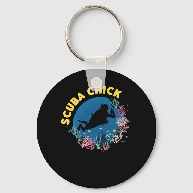 Porte-clés Plongée sous-marine Chick (Recto)