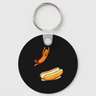 Porte-clés Plongeon haut plongeoir hotdog