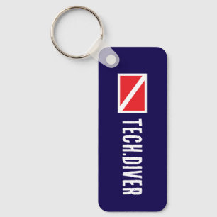 Porte-clés Plongeur Tech