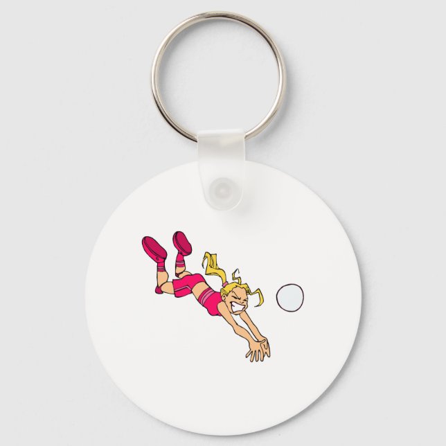 Porte-clés Plongez pour elle (Recto)