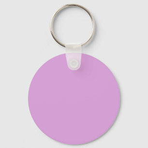 Porte-clés Plum Purple DDA0DD - Option pour ajouter un nom