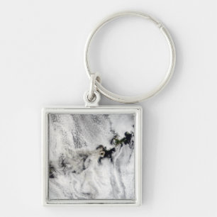 Porte-clés Plume du volcan Okmok, îles Aléoutiennes