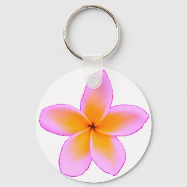 Porte-clés Plumeria (Recto)