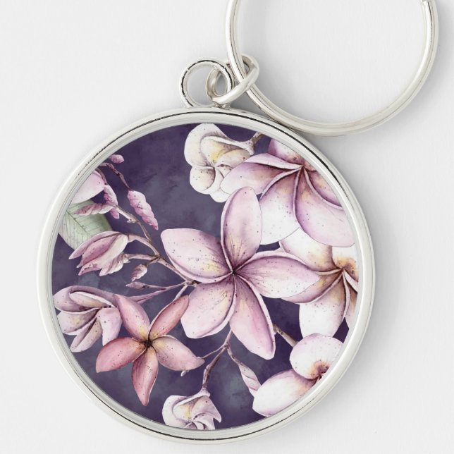 Porte-clés Plumeria Hawaiian Moonlight (Devant)