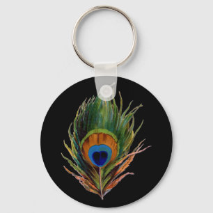 Porte-clés Plumes de paquetage antique