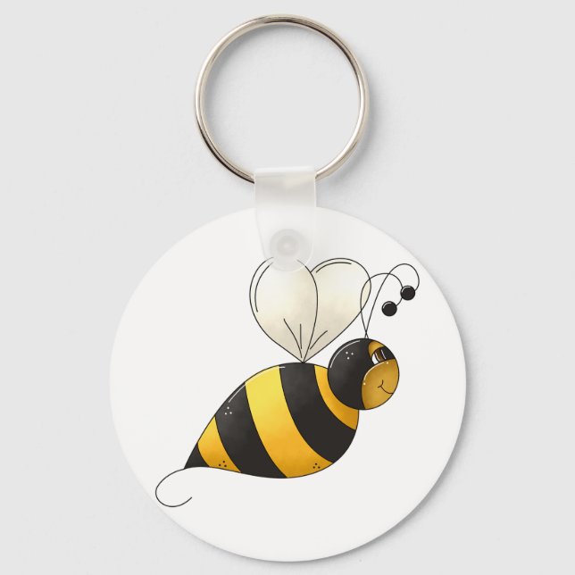 Porte-clés Plump Winged Bumble Bee (Recto)