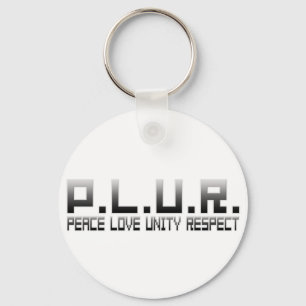 Porte-clés PLUR - Respect d'unité d'amour de paix