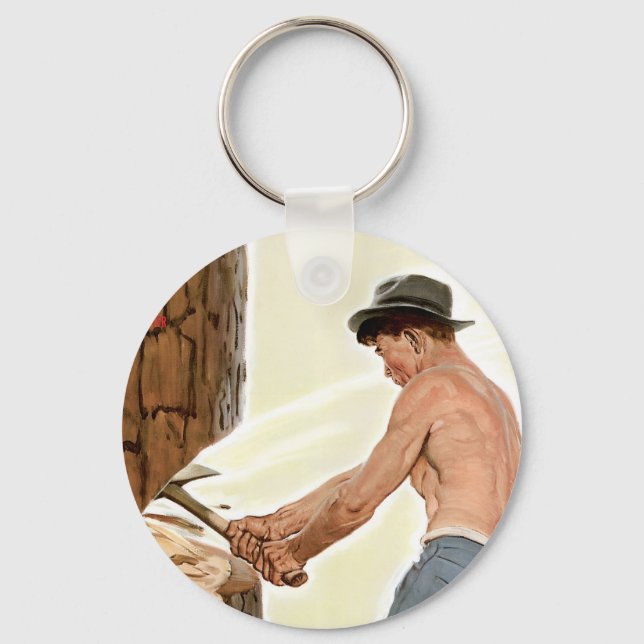 Porte-clés Plus de bois pour l'armée (Recto)