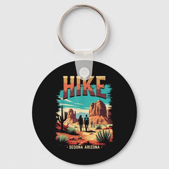 Porte-clés Plus de randonnée à Sedona (Recto)
