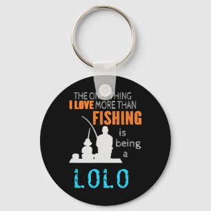 Porte-clés Plus que l'amour Pêche Lolo Grand-père philippin