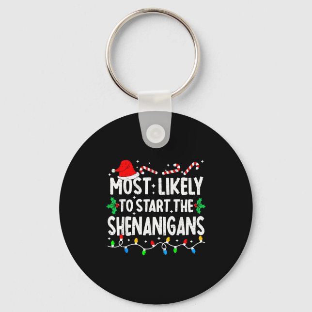 Porte-clés Plus susceptible de déclencher les Shenanigans cor (Recto)