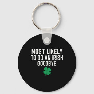 Porte-clés Plus susceptible de faire un au revoir à l'irlanda