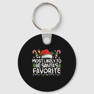 Porte-clés Plus susceptible d'être le favori de Santa pour le