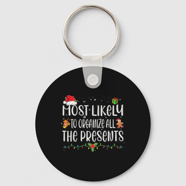 Porte-clés Plus susceptible d'organiser tous les cadeaux de l (Recto)