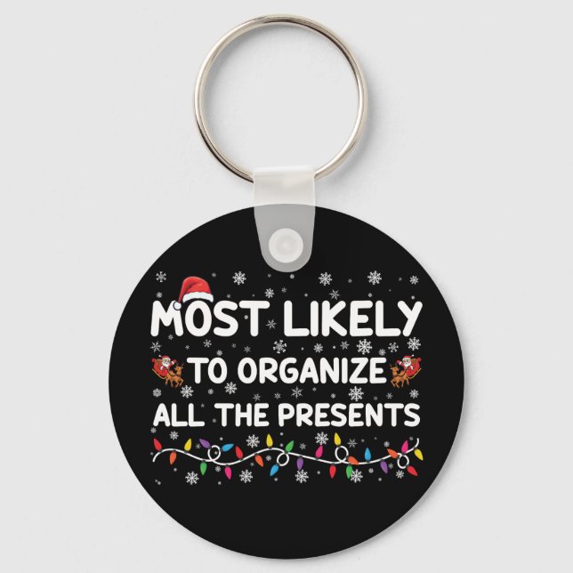 Porte-clés Plus susceptible d'organiser tous les cadeaux de N (Recto)