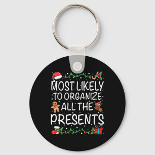 Porte-clés Plus susceptible d'organiser tous les cadeaux Fami
