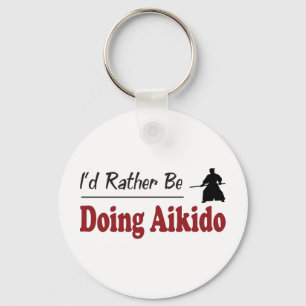 Porte-clés Plutôt Faire L'Aikido