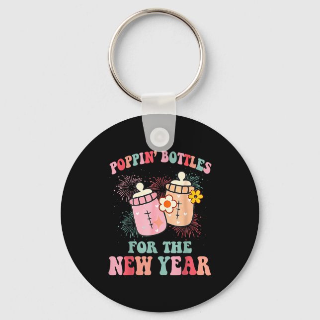 Porte-clés Pn’ Bottles For The New Year Nicu Nurse  (Recto)