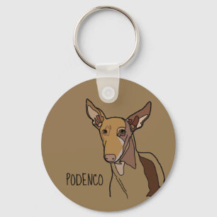 Porte-clés podenco