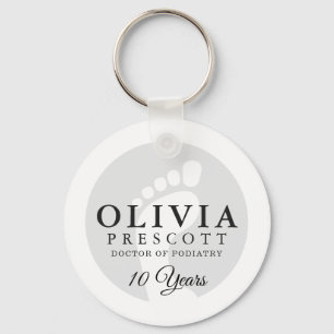 Porte-clés Podiatrist Professional Retirement Keychain