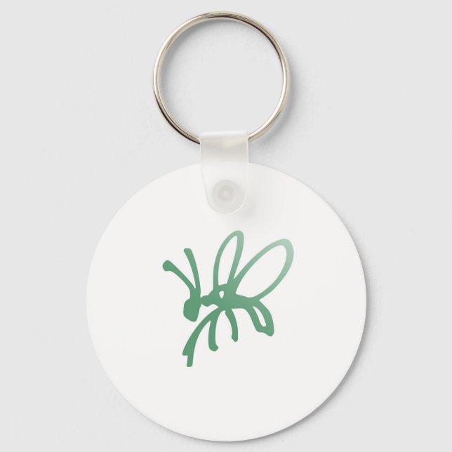 Porte-clés Poetica Bug Green (Recto)