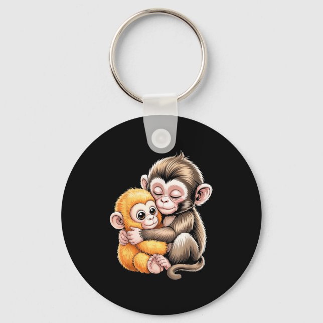 Porte-clés Poing de bébé singe  (Recto)