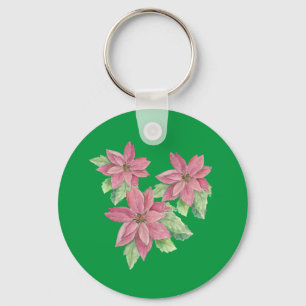 Porte-clés Poinsettia