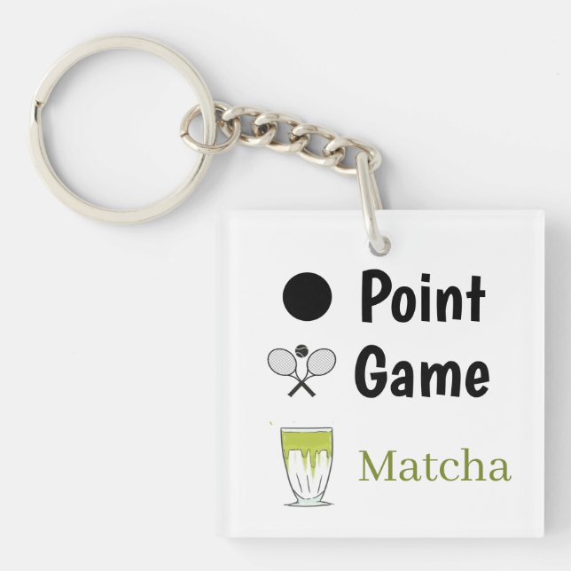 Porte-clés Point Game Matcha (Devant)